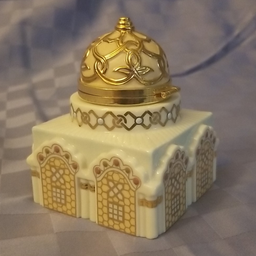 Vintage Lenox trinket box Mosque